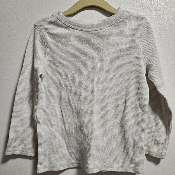 Old Navy boys White thermal size 3T **play condition** - Picture 1 of 5